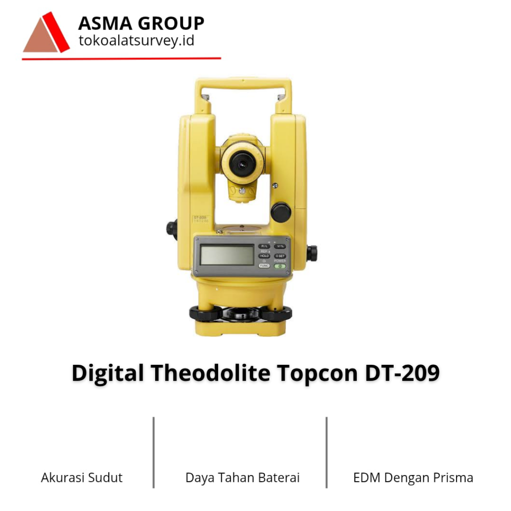 Digital Theodolite Topcon DT-209
